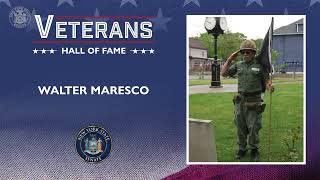Nys Sen. Dean Murrays Nominee Walter Marescos Induction Into The Nys Senate Veterans Hall Of Fame.