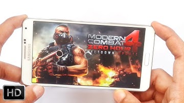 Modern Combat 4: Zero Hour Gameplay Android & iOS HD