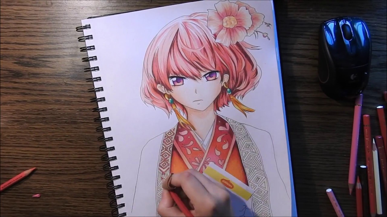 Akatsuki no Yona -- Speed Color Drawing - YouTube