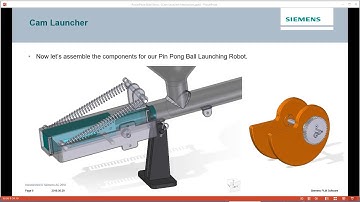 Launcher Mechanism Part  4 | First Robotics Competition - Solid Edge