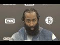 James Harden Postgame - Nets beat the Suns