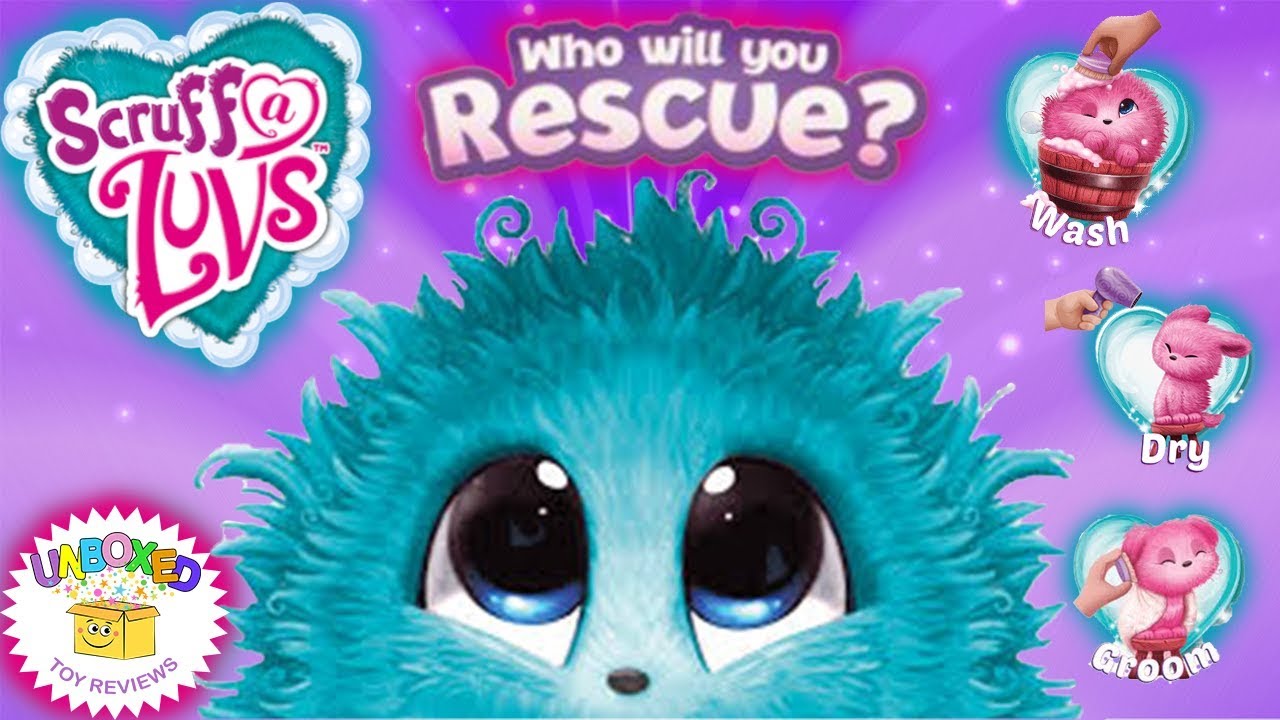 magic crayon kit Scruff A Luvs Surprise | Blue Box | Toy Unboxing