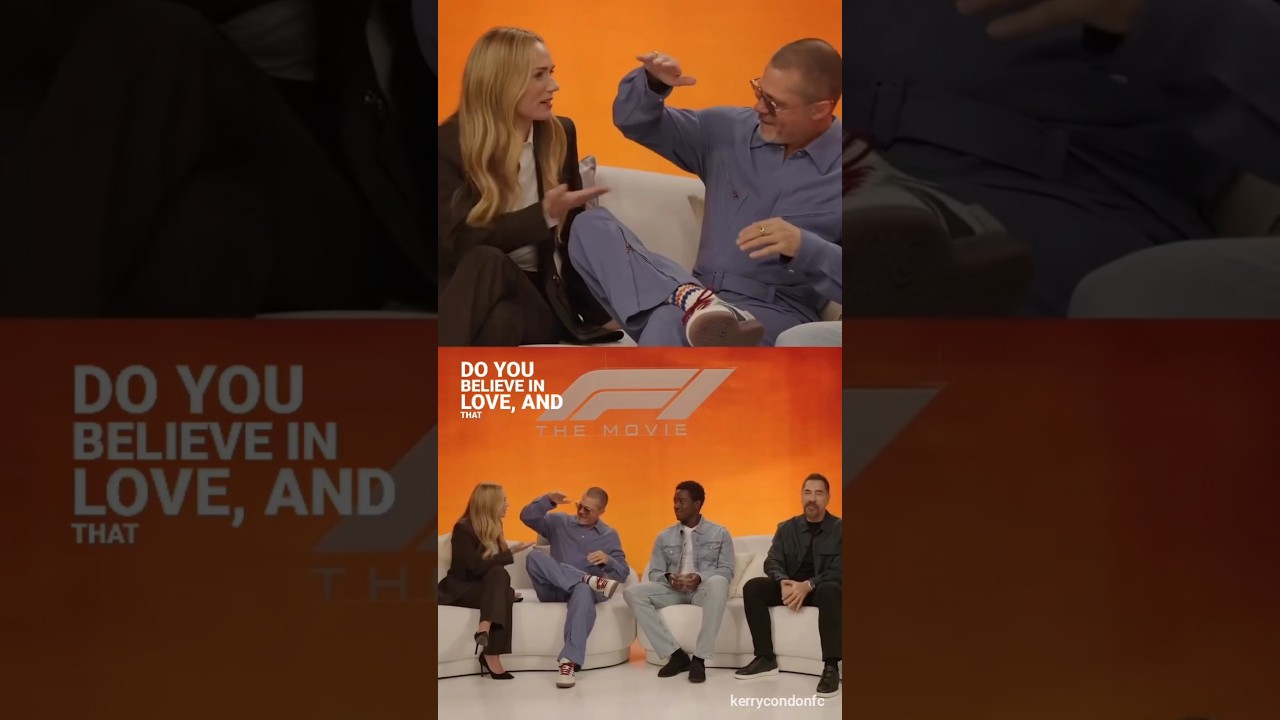 Sonny Hayes x Kate McKenna Bonding 😆 | Brad Pitt Kerry Condon 