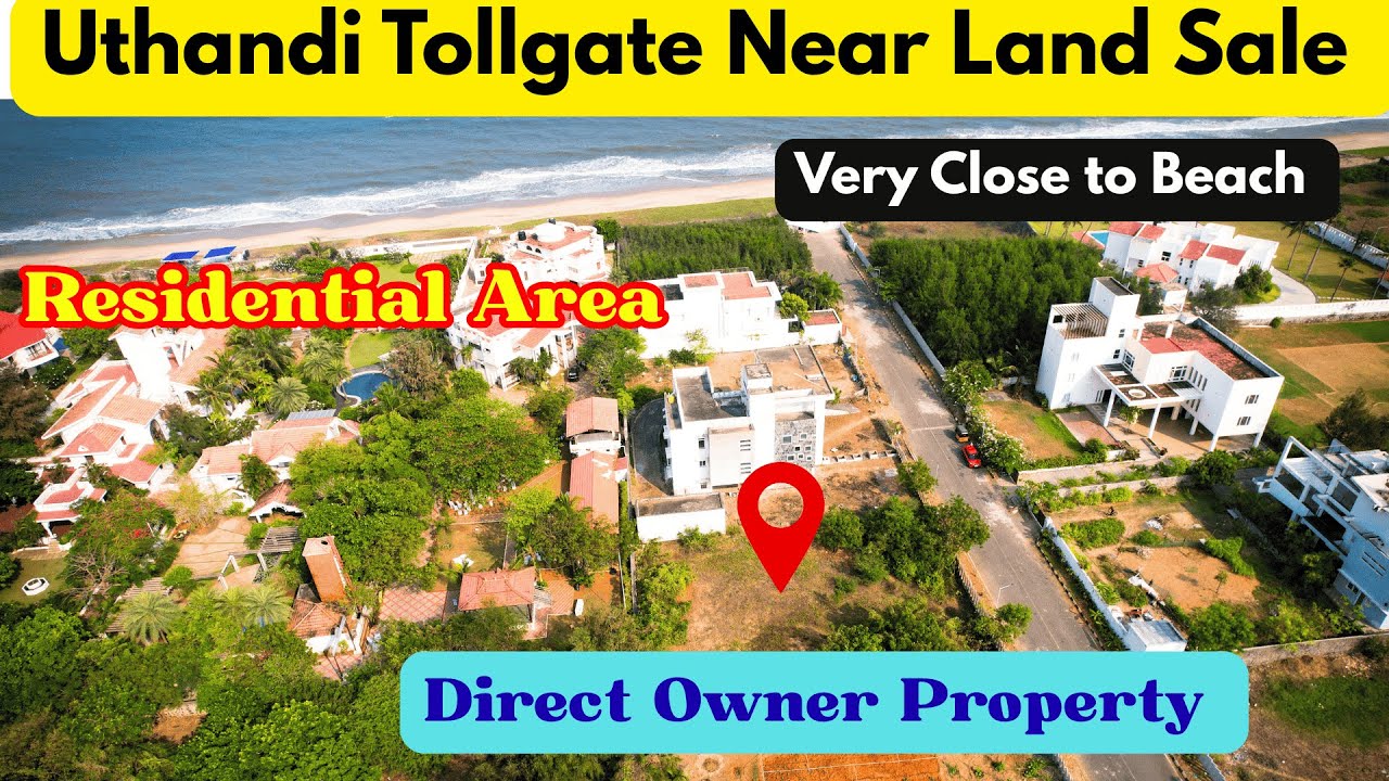 Chennai - 700 Meter Uthandi Tollgate Near Land For Sale in Direct Owner 