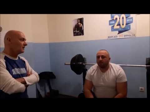 ვიწყებთ ძალაზე ვარჯიშს 125 კგ.