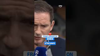 The way Lampard talks about Sven 🏴❤️🇸🇪 #lampard #sven #threelions #england #chelsea
