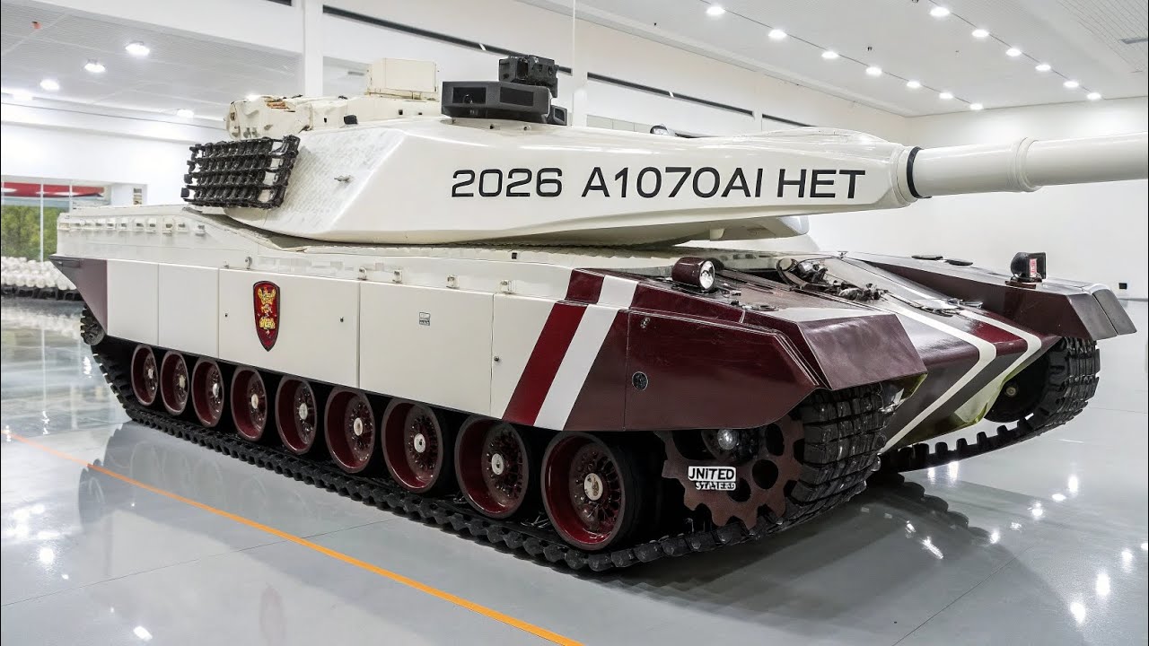 2026 M1070AI HET – The Ultimate Heavy Equipment Transporter for Modern Warfare
