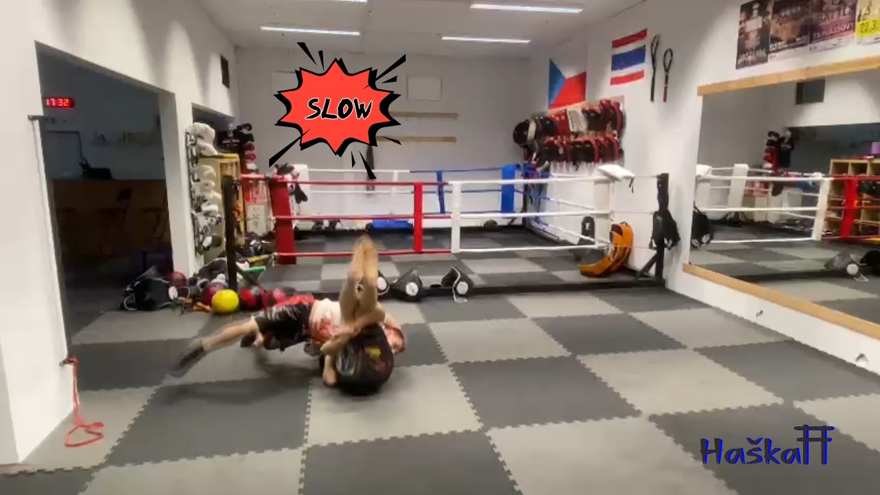 Takedown - double leg + Bridge (wrestling)