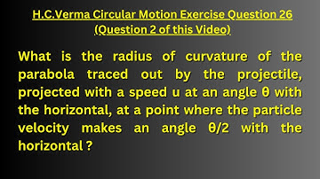 7.6 - Circular Motion Exercise Question - 22, 25 & 26 | H.C.Verma #jee #neet