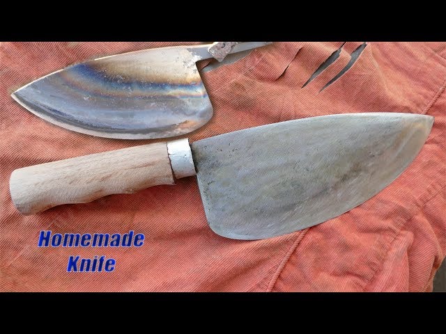 HOW TO MAKE A TAIWANESE TUNA CUTTING KNIFE /HOMEMADE KNIFE(DETAILED video)