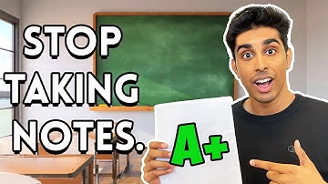 Why I stopped taking notes in university.