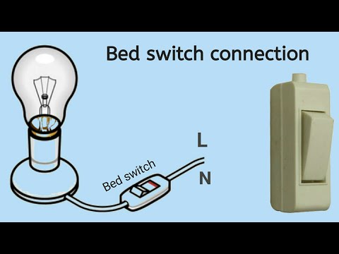 How to bed switch connection || Switch and holder connection