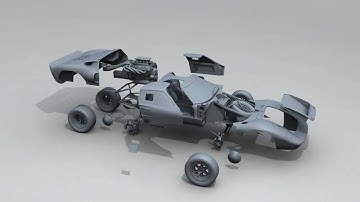 Carrara 7 car Crash tutorial.