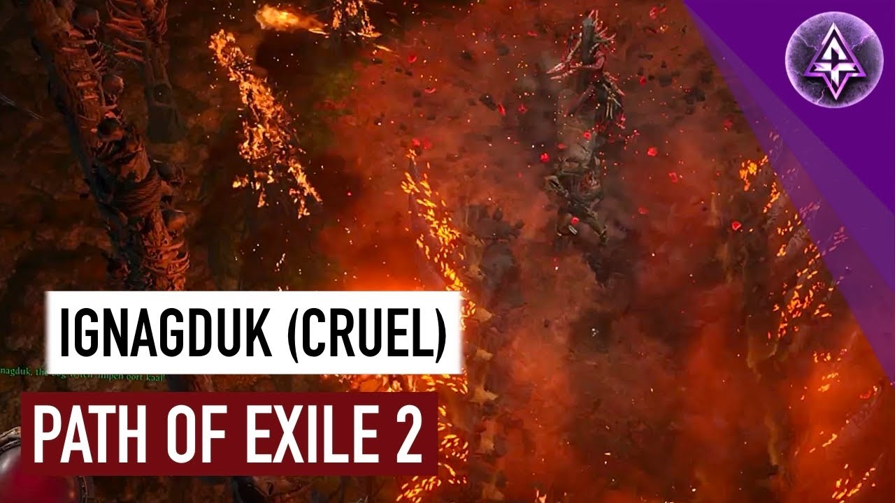Path of Exile 2 - Ignagnuk, The Bog Witch (Cruel Difficulty) - Boss Fight
