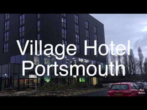 VILLAGE HOTEL PORTSMOUTH TOUR of Club Room, Gym & Business Club.