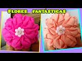 Flor kanzashi hermosa (vídeo 4 )