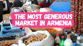 ARMENIAN MARKET TOUR AND FOOD TASTING | Fresh foods and super friendly sellers | Yerevan, Armenia