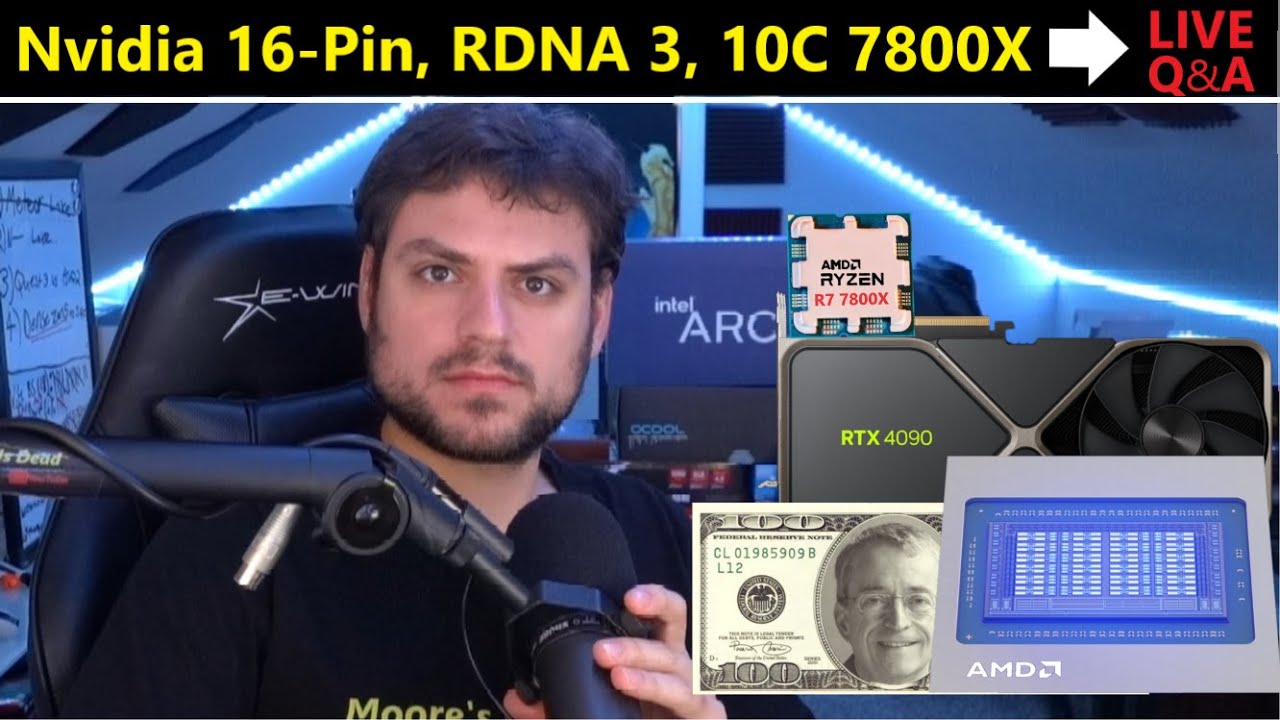Nvidia 12VHPWR 16-Pin Failure, AMD RDNA 3 Whispers, 10C 7800X, Intel Earnings | October Loose Ends