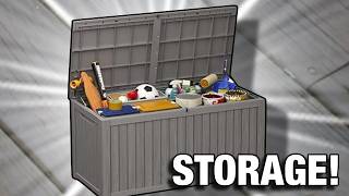 EAST OAK 180 Gallon Deck Box Review | Huge Outdoor Storage