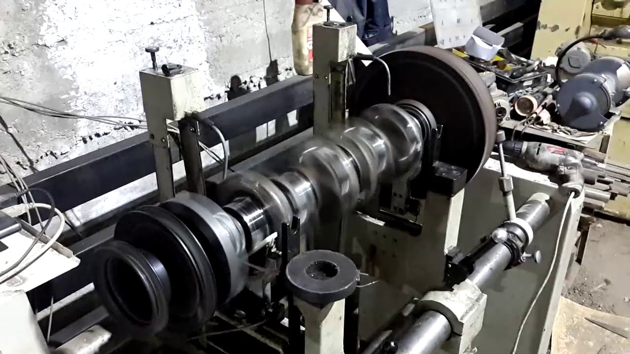Балансировка коленвала в сборе - YouTube