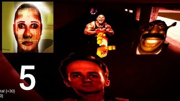 Nextbots In Backrooms: Obunga - Gameplay Walkthrough Part 5 Into The Backrooms Descend (iOS,Android)