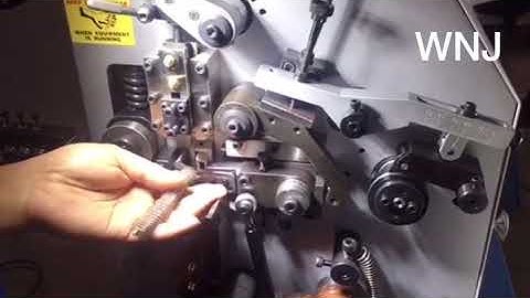 WNJ TK208 Spring Coiling Machine