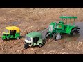 Cartoon Video | HMT Tractor Accident Pulling Two AutoRickshaw ? Tractor Video