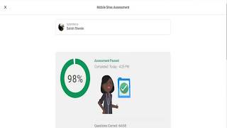 Mobile Site Certification screenshot 5