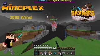 Mineplex Skywars | Reaching 2000 Wins!