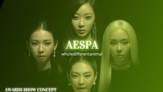 AESPA - 'WDA (Whole Different Animal) (Feat. G-DRAGON) Awards Show Concept