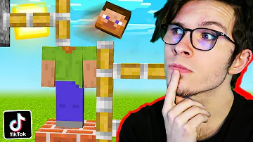 PROBAMOS Los TIKTOK Más VIRALES De MINECRAFT FUNCIONAN MINECRAFT TIKTOK 12 PROBAMOS Los TIKTOK Más VIRALES De MINECRAFT FUNCIONAN MINECRAFT TIKTOK 12