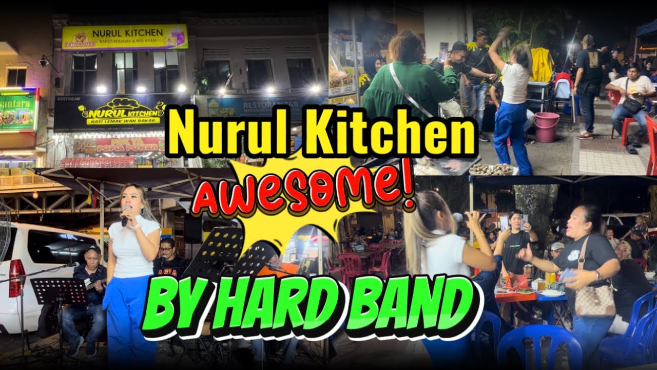 BY HARD BAND - SPORTING HABIS !!! TEMPAT PALING BEST BUSKING | NURUL KITCHEN