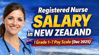 Registered Nurse Salary in New Zealand 🇳🇿 | Grade 1–7 Pay Scale (Dec 2025)