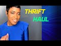 Thrift Haul + Try On| Fashion Over 40| Msglamdoll Tv