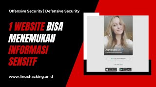 1 Website Bisa Menemukan Informasi Sensitif