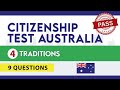 2026 UPDATED CITIZENSHIP TEST AUSTRALIA ― Traditions