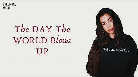 Lauren Jauregui  [ The Day The World Blows Up ] Lyrics