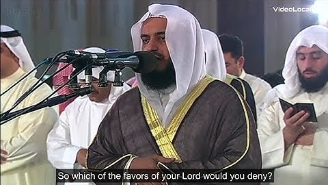 Surah Ar-Rahman || Mishary Rashid Al-Afasy in Kuwait || Best Qur