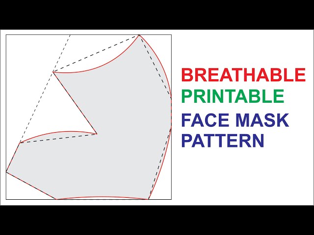 Easy To Breathe Face Mask | DIY Face Mask Pattern | PDF Face Mask Pattern (PART 1) - YouTube easy-to-breathe-face-mask-diy-face-mask-pattern-pdf-face-mask-pattern-part-1-youtube