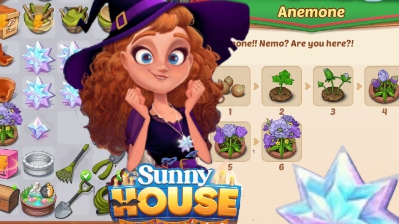 SUNNY HOUSE lvl.18 part5 ANEMONE AND EXTRA EXPERIENCE POINTS