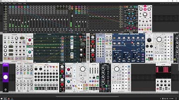 First screen recording vcv rack glitch