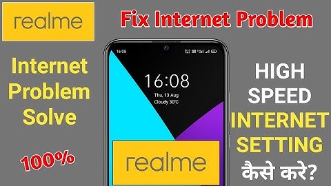 Realme high speed internet Setting 2024 | How to increase internet speed in any Realme mobile 2024