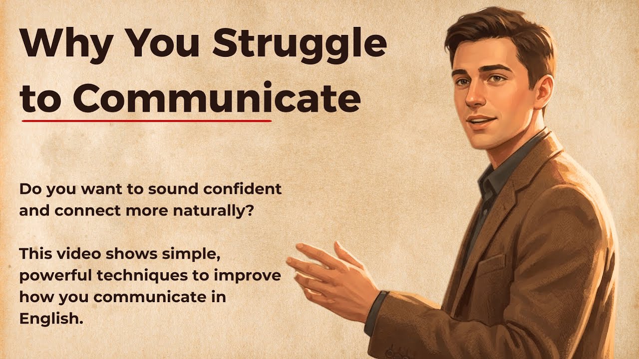 Why You Struggle to Communicate | Learn English Through a Real-Life Story