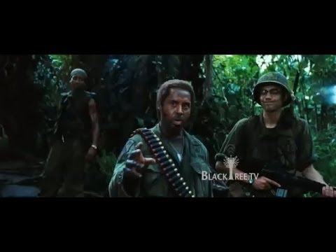 Tropic Thunder - Robert Downey Jr. plays a black g...