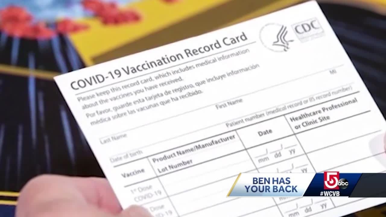 Can COVID-19 vaccination cards be replaced? Ben Has Your Back