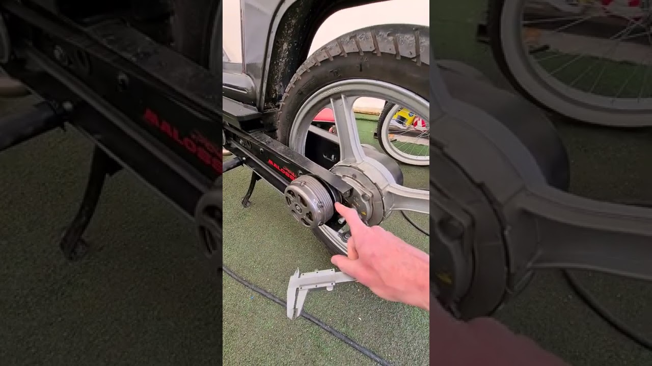 Regolazione cinta Piaggio si ciao puleggia e variatore moped