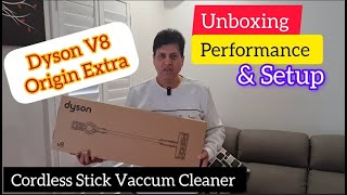 Dyson V8 Origin Extra Cordless Stick Vaccum Cleaner Unboxing Performance and Setup by Sanjeev Sharma Sankush Sydney 70 views 2 weeks ago 8 minutes, 16 seconds