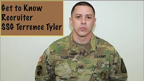 Get to Know Staff Sgt. Terrence Tyler