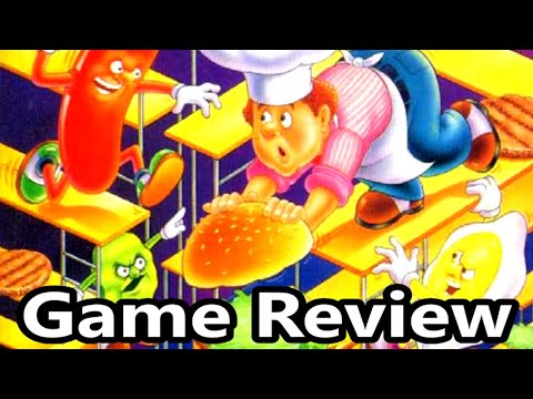 Burgertime Deluxe Nintendo Game Boy Review - The No Swear Gamer Ep 716