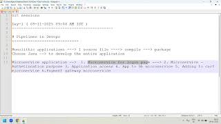 Git Day-1 || Introduction to Devops Pipeline || Types of Pipelines
